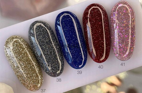 SAGA Professional Fiery gel polish, 40, 9 мл &mdash; світловідбивний гель-лак