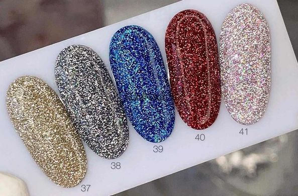 SAGA Professional Fiery gel polish, 40, 9 мл &mdash; світловідбивний гель-лак