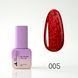 Nails Molekula Gel polish 005, 6 мл &mdash; гель-лак для нігтів, червоний