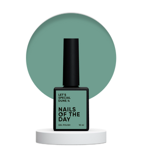 NAILSOFTHEDAY Let&rsquo;s special gel polish, DUNE/4, 10 мл &mdash; особливий гель-лак для нігтів, що перекриває в один шар (оазис)