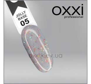 OXXI Jolly Base, 05, 10 мл — база для гель-лаку