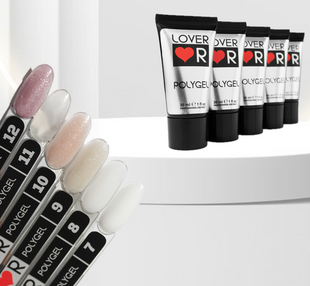 LOVER Polygel, 09, 30 мл &mdash; полігель для нарощення нігтів