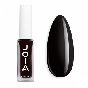JOIA vegan Nail care polish 4in1, Perfect black, 10, 8 мл &mdash; лак для нігтів