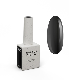 NAILSOFTHEDAY Color Top Vitrage 09, 10 мл &mdash; сірий вітражний топ для гель-лаку без липкого шару