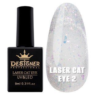 Designer Professional гель-лак Laser Cat Eye 2, 9 мл