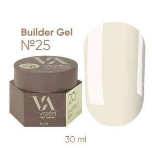 NEW Valeri Builder Gel, 25, 30 мл &mdash; гель для нарощення