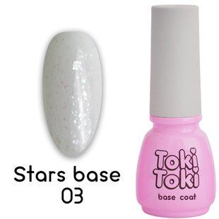 Toki-Toki Stars Base, SB03, 5 мл &mdash; база для гель-лаку