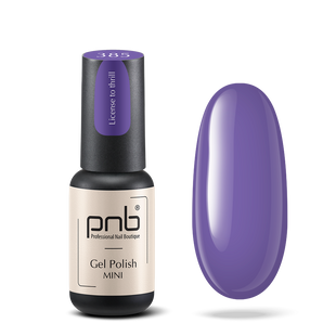 PNB mini gel polish, 385, License to Thrill, 4 мл &mdash; гель-лак для нігтів