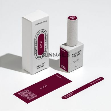 NAILSOFTHEDAY LIMITED gel polish Toscano, Color of the month October 2025, 10 мл &mdash; лімітований гель-лак для нігтів, жовтень 2025