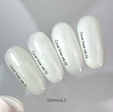 NAILSOFTHEDAY Cover base NEW Formula Milk 03, 10 мл — камуфлююче базове покриття для нігтів