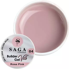 SAGA Professional Builder Gel Veil, 04, 30 мл — гель для нарощення