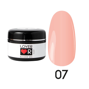 LOVER Builder Gel, 07, 15 мл &mdash; гель для нарощення нігтів