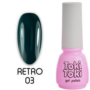 Toki-Toki Retro gel polish, RT03, 5 мл &mdash; гель-лак для нігтів
