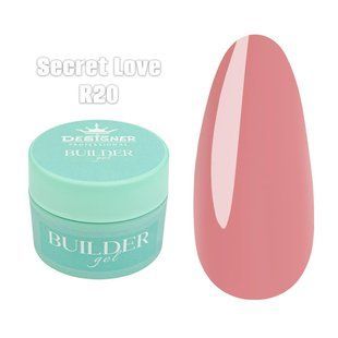 Designer Professional Builder gel R-20, 15 мл &mdash; гель для нарощення нігтів