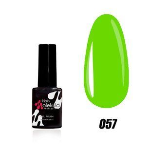 Nails Molekula Gel polish 057, 6 мл &mdash; гель-лак для нігтів, салатовий неон