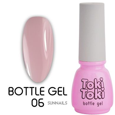 Toki-Toki Bottle gel, 06, 5 мл — гель для укріплення нігтів