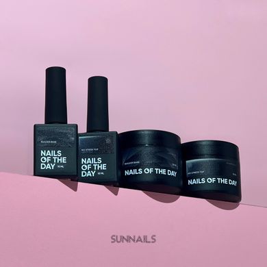 NAILSOFTHEDAY No stress top no wipe, 30 мл — глянцевий топ без липкого шару і без уф-фільтрів, топ АНТИЦАРАПКА