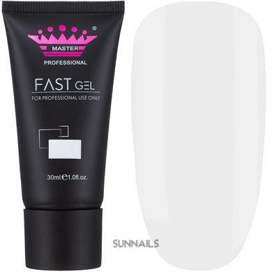 Master Fast Gel White, 30 мл