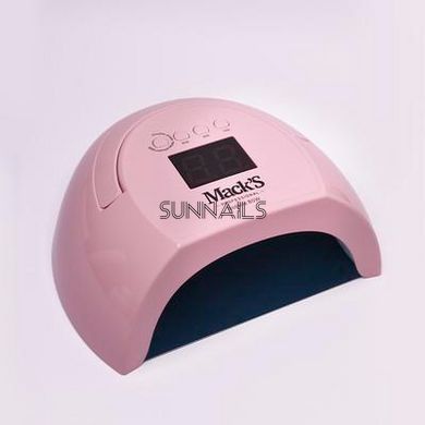 Лампа для манікюру Mack's Professional, LED+UV, 80W, Pink