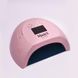 Лампа для манікюру Mack's Professional, LED+UV, 80W, Pink