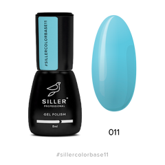 Siller Color Base, 11, 8 мл — кольорова база для гель-лаку