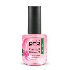 PNB Pink Nail Treatment, 15 мл — засіб для укріплення та догляду за нігтями