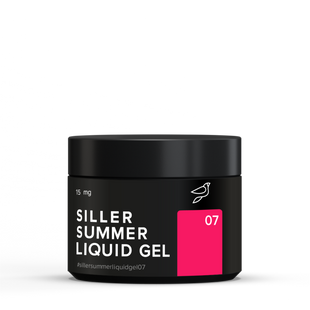 Siller Summer Liquid Gel, 07, 15 мл &mdash; гель для нарощення нігтів в банці