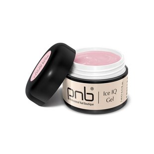 PNB Ice IQ Gel, Cover Rose, 5 мл — низькотемпературний гель для нарощення нігтів