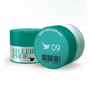 Siller Soft Builder Gel, 09, 15 мл &mdash; гель для нарощення нігтів