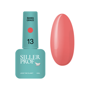 Siller Base&Grace 13, 8 мл &mdash; база для гель-лаку камуфлююча