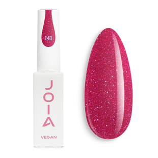 JOIA vegan gel polish, 141, 6 мл &mdash; світловідбивний неоновий гель-лак для нігтів