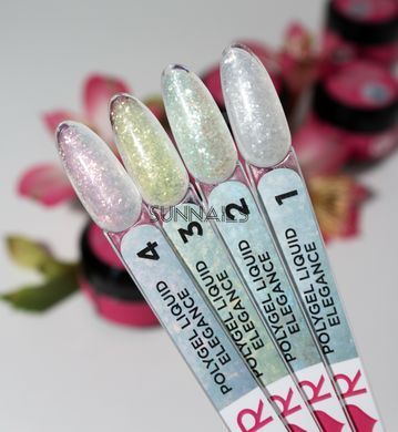 LOVER Polygel Elegance, 04, 15 мл &mdash; полігель для нарощення нігтів