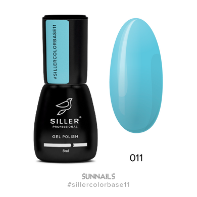 Siller Color Base, 11, 8 мл — кольорова база для гель-лаку