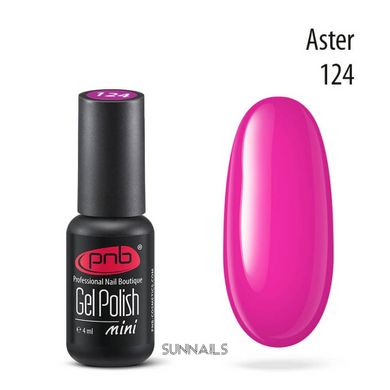 PNB mini gel polish, 124, 4 мл — гель-лак для нігтів