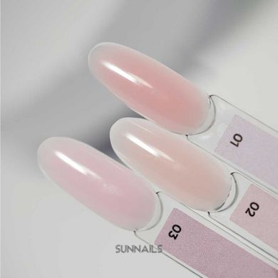 NAILSOFTHEDAY Polygel, Nude, 01, 30 мг — полігель дрібнозернистий, 30 мг