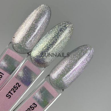 Nails Molekula Sparkle Top no sticky, ST251, 12 мл &mdash; топ для гель-лаку з шимером