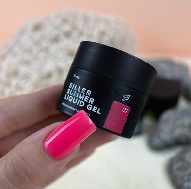 Siller Summer Liquid Gel, 07, 15 мл &mdash; гель для нарощення нігтів в банці