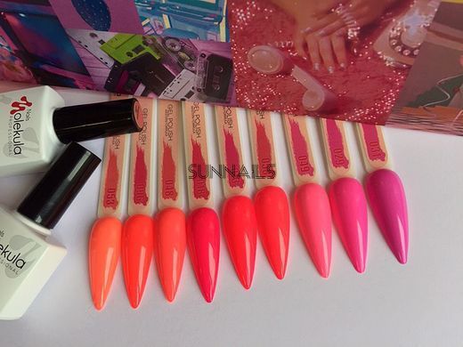 Nails Molekula Gel polish 031, 6 мл &mdash; гель-лак для нігтів, бузкоий