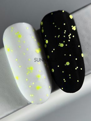 SAGA professional Top Mosaic, 05, 9 мл &mdash; матовий топ для гель-лаку з каміфубіками без липкого шару