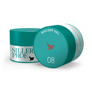 Siller Builder Gel, 08, 30 мл &mdash; гель для нарощення нігтів