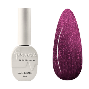 SAGA Professional Wine Cat gel polish, 04, 10 мл &mdash; гель-лак з ефектом котяче око