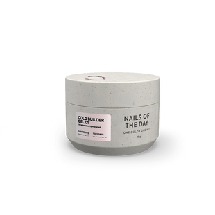 NAILSOFTHEDAY Cold Builder Gel, 01, 15 мл &mdash; молочно-рожевий будівельний гель для нігтів