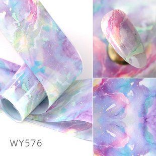 Фольга для дизайну нігтів WY576