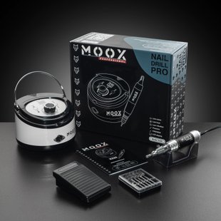 Фрезер для манікюру та педикюру MOOX X220, 50 000 об/хв, 70 W, Білий