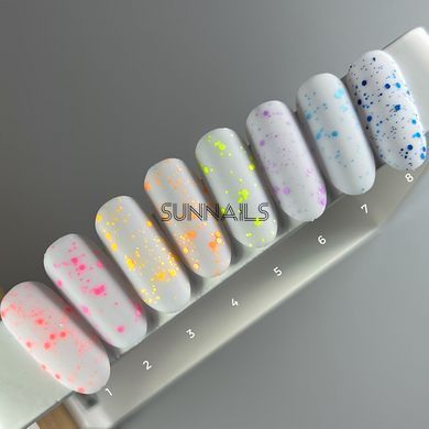 SAGA professional Top Mosaic, 05, 9 мл &mdash; матовий топ для гель-лаку з каміфубіками без липкого шару