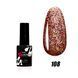 Nails Molekula Gel polish 108, 6 мл &mdash; гель-лак для нігтів, іскристий рожеий