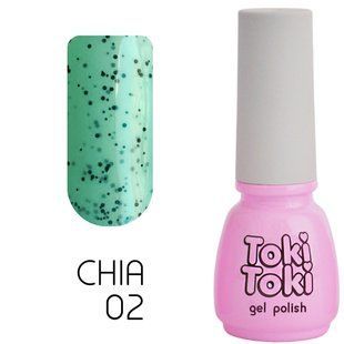 Toki-Toki Gel polish, Chia, 002, 5 мл &mdash; гель-лак для нігтів