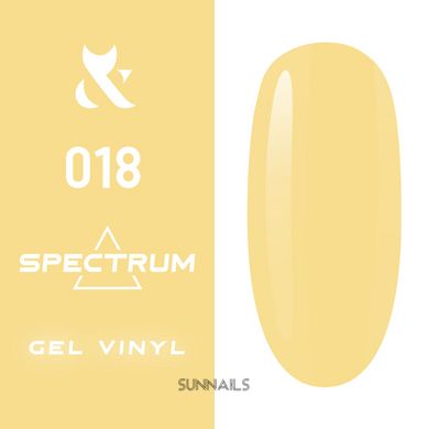 F.O.X Spectrum Gel polish, 018, 7 мл — гель-лак для нігтів