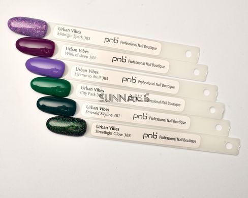 PNB gel polish, 383, Midnight Spark, 8 мл &mdash; гель-лак для нігтів