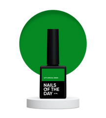 NAILSOFTHEDAY Let’s special gel polish, Green, 10 мл — особливий гель-лак для нігтів, що перекриває в один шар